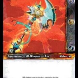World of Warcraft TCG Axe of the Tauren Chieftains