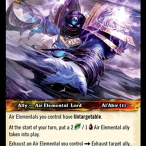 World of Warcraft TCG Al'Akir the Windlord