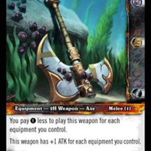 World of Warcraft TCG Barnacle Coated Greataxe