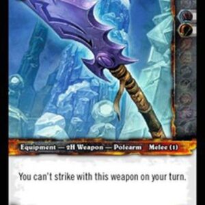 World of Warcraft TCG Blacksoul Polearm