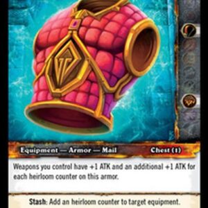 World of Warcraft TCG Champions Deathdealer Breastplate