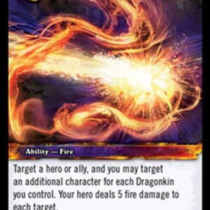 World of Warcraft TCG Draconic Flames