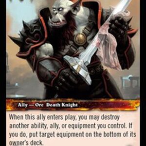 World of Warcraft TCG Kark Baneblood