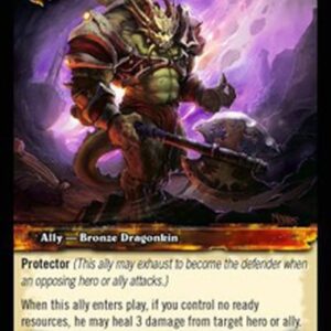 World of Warcraft TCG Bronze Warden