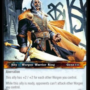World of Warcraft TCG King Genn Greymane