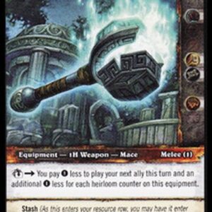 World of Warcraft TCG Devout Aurastone Hammer