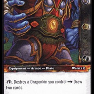 World of Warcraft TCG Etched Dragonbone Girdle