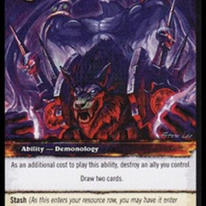 World of Warcraft TCG Demonic Reclamation