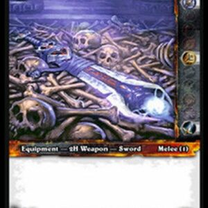 World of Warcraft TCG Citadel Enforcer's Claymore