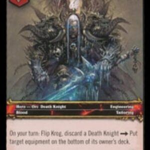 World of Warcraft TCG Krog the Deathfist