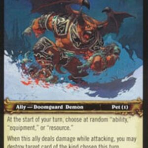 World of Warcraft TCG Dread Doomguard