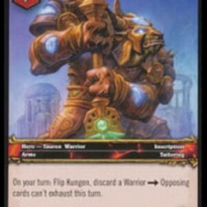 World of Warcraft TCG Kungen the Thunderer