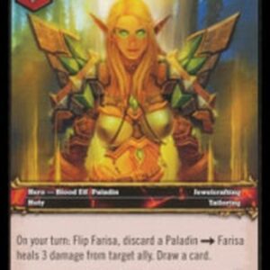 World of Warcraft TCG Crusader Farisa