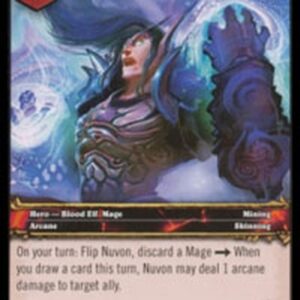 World of Warcraft TCG Nuvon Dawnfury