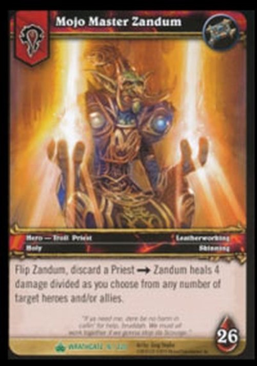 World of Warcraft TCG Mojo Master Zandum