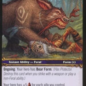 World of Warcraft TCG Dire Bear Form