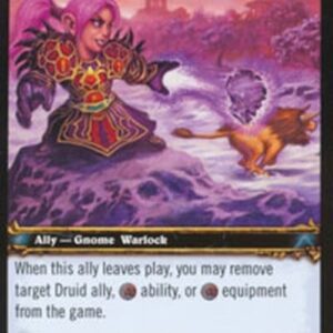 World of Warcraft TCG Justicar Nimzi Banedrizzle