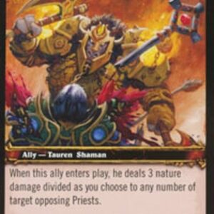 World of Warcraft TCG Conqueror Hashkon