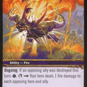World of Warcraft TCG Explosive Flames