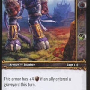 World of Warcraft TCG Leggings of the Honored