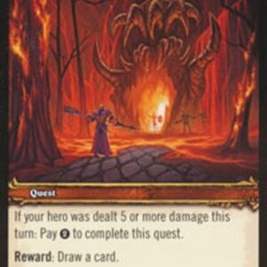 World of Warcraft TCG No One to Save You