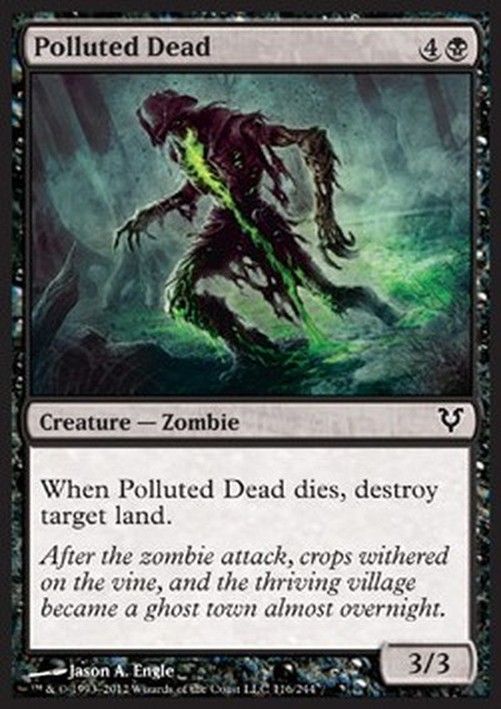 Magic: The Gathering Polluted Dead