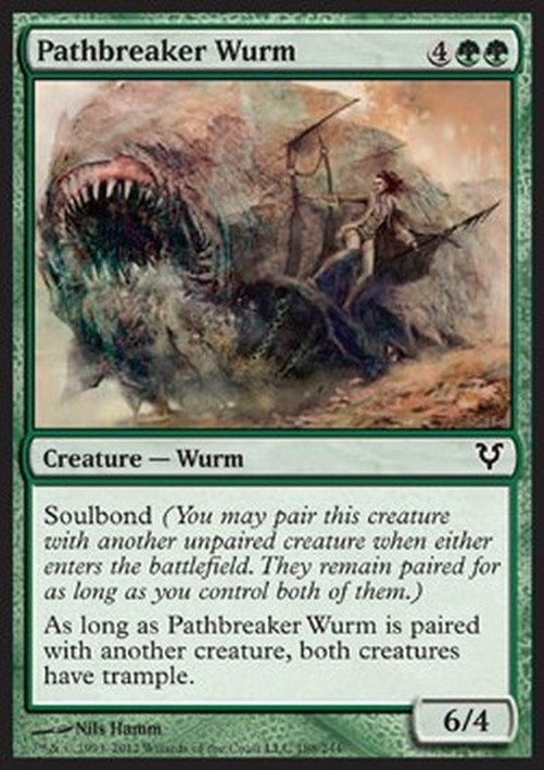 Magic: The Gathering Pathbreaker Wurm