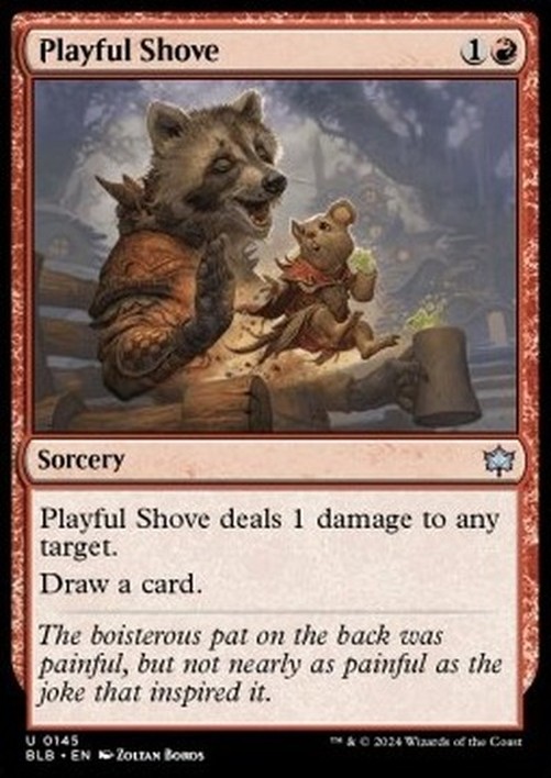 Magic: The Gathering Playful Shove