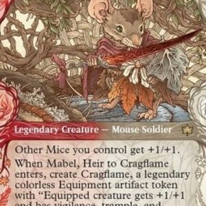 Magic: The Gathering Mabel, Heir to Cragflame (V.2)