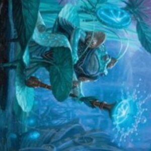 Magic: The Gathering Art Series: Dour Port-Mage (V.1)