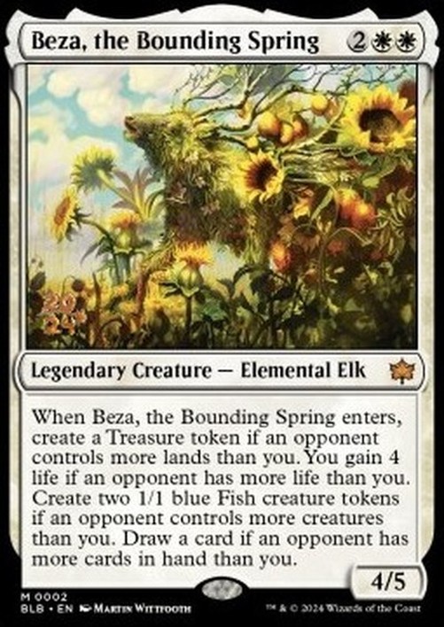 Magic: The Gathering Beza, the Bounding Spring (V.1)