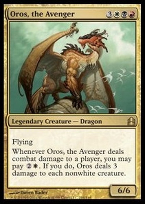 Magic: The Gathering Oros, the Avenger (V.1)