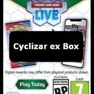 Pokemon Live Code Card (Cyclizar ex Box)