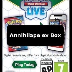 Pokemon Live Code Card (Annihilape ex Box)