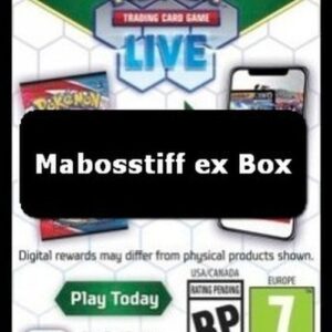 Pokemon Live Code Card (Mabosstiff ex Box)