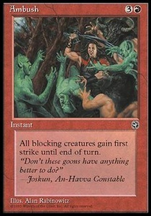 Magic: The Gathering 6AZS Ambush!