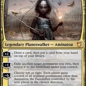 Magic: The Gathering Aminatou, the Fateshifter (V.2)