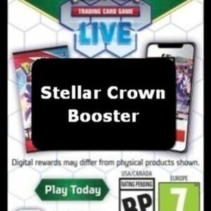 Pokemon Live Code Card (Booster)