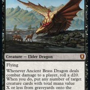 Magic: The Gathering Ancient Brass Dragon