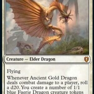 Magic: The Gathering Ancient Gold Dragon