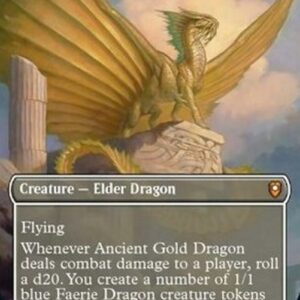 Magic: The Gathering Ancient Gold Dragon (V.2)