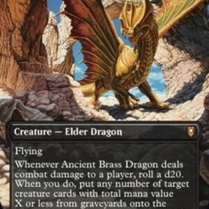Magic: The Gathering Ancient Brass Dragon (V.2)