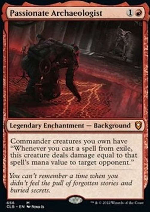 Magic: The Gathering Passionate Archaeologist (V.2)