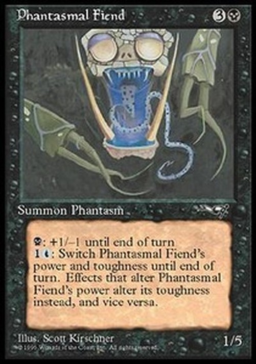 Magic: The Gathering Phantasmal Fiend (V.2)