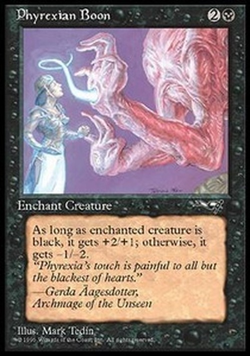 Magic: The Gathering Phyrexian Boon (V.2)