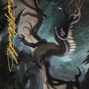 Magic: The Gathering Art Series: Brainstealer Dragon (V.2)