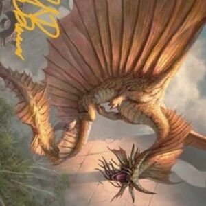 Magic: The Gathering Art Series: Ancient Gold Dragon (V.4)