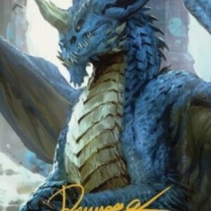 Magic: The Gathering Art Series: Young Blue Dragon (V.2)