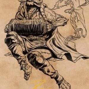 Magic: The Gathering Art Series: Korlessa, Scale Singer (V.2)