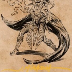 Magic: The Gathering Art Series: Livaan, Cultist of Tiamat (V.2)